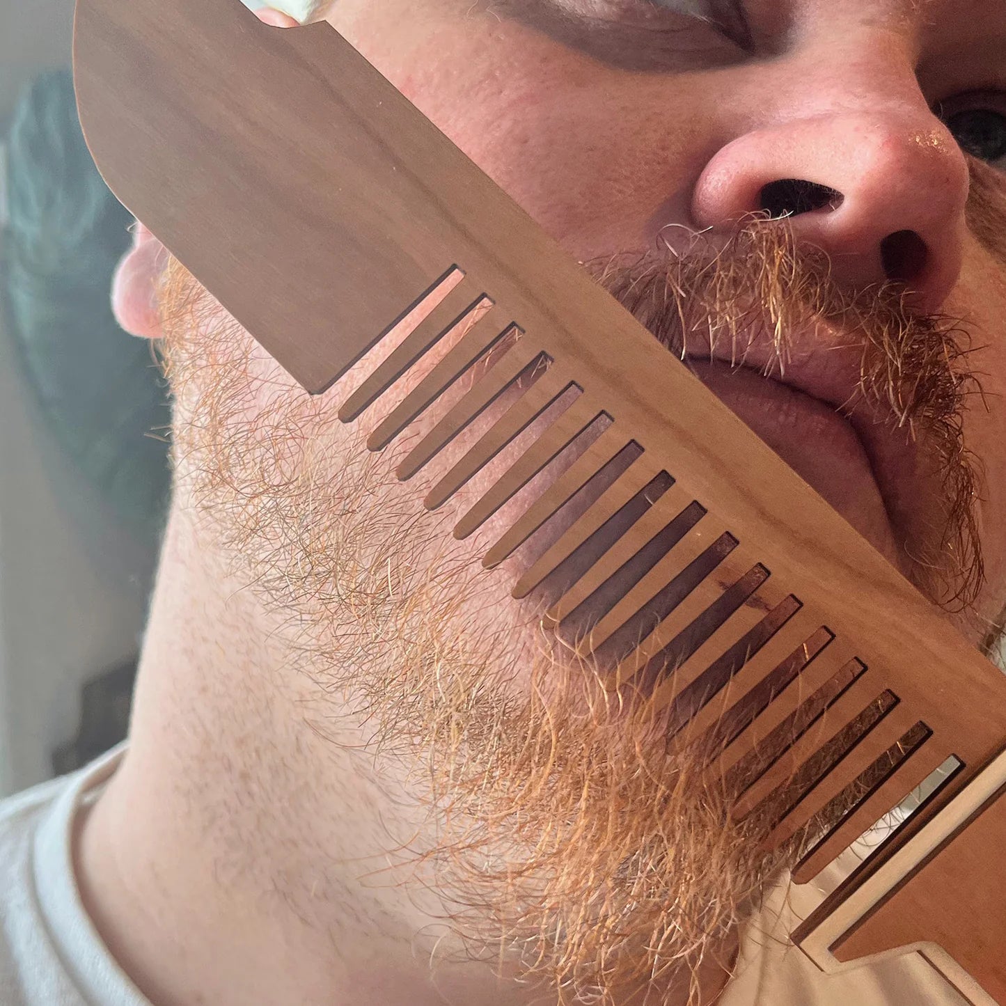 Hunting Knife Beard Comb