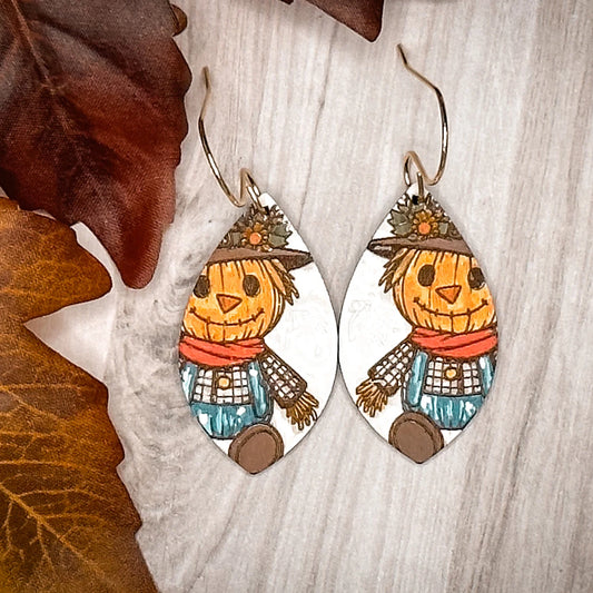 Autumn Scarecrow Earrings