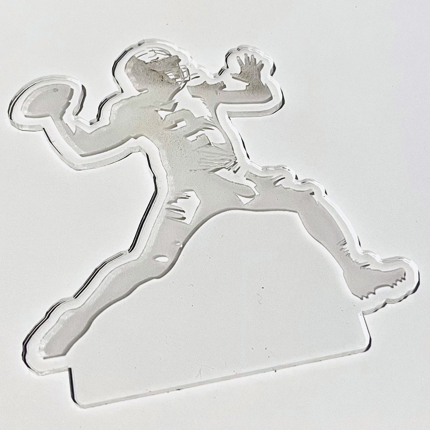 Football LED Nightlight Insert featuring a football player in action.