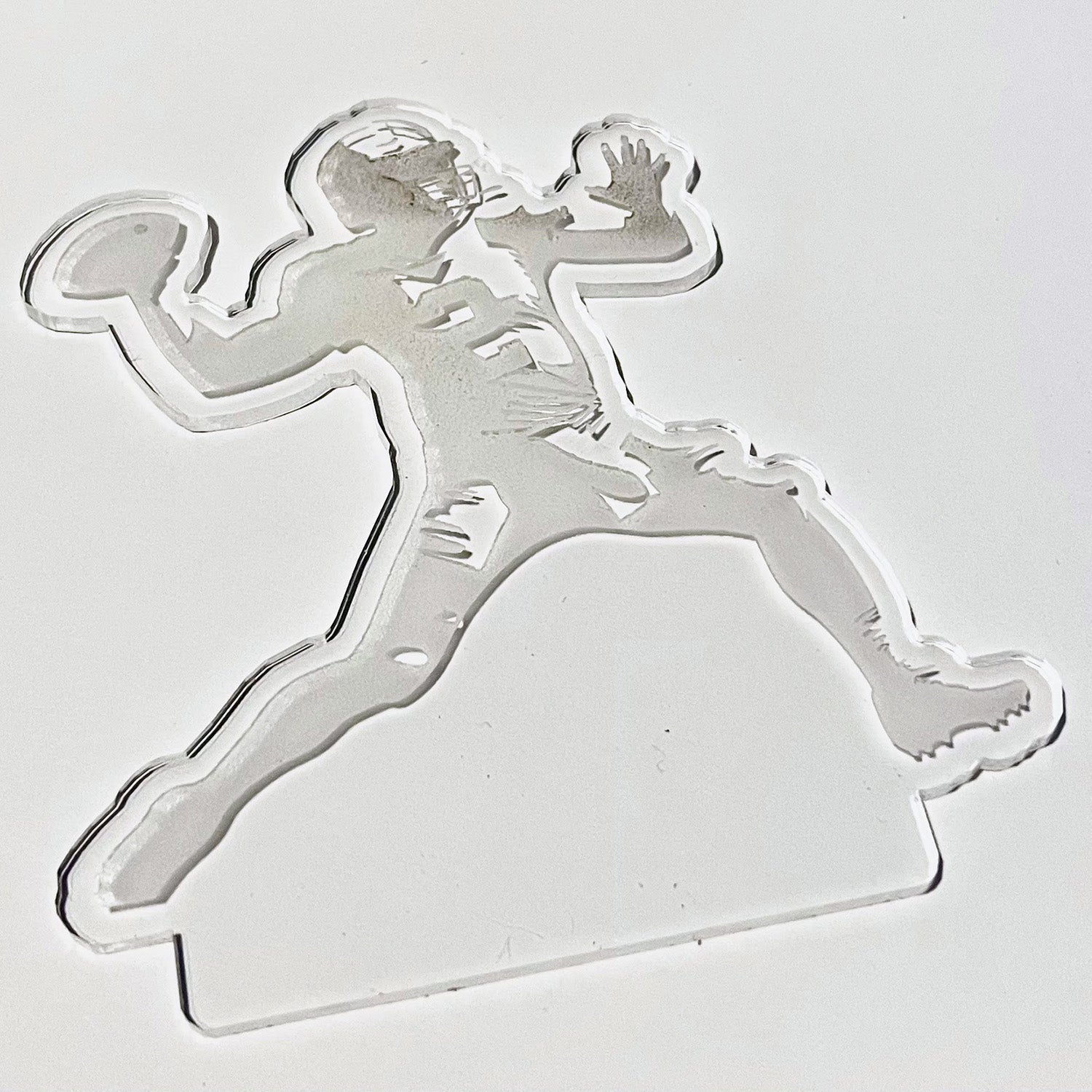 Football LED Nightlight Insert featuring a football player in action.