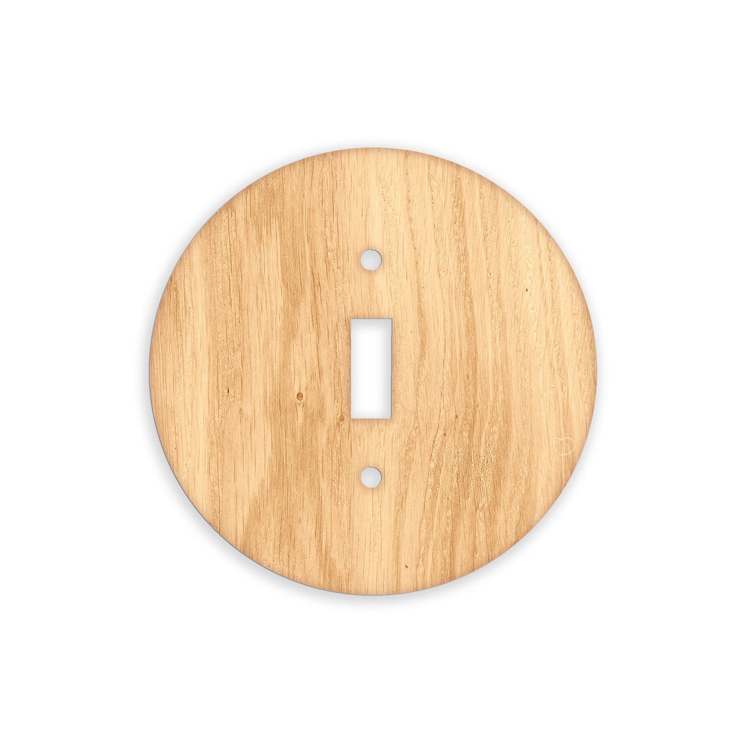 Personalized Light Switch Cover - Circle