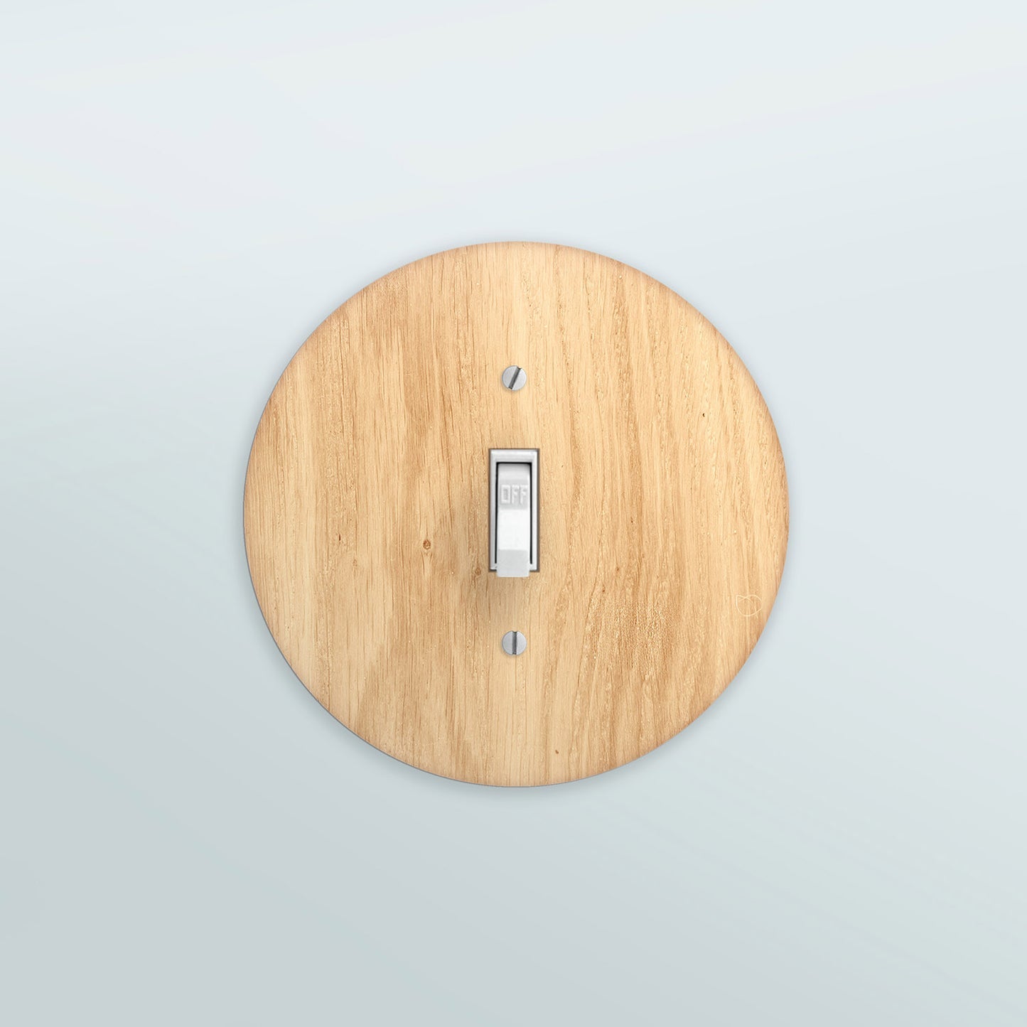 Personalized Light Switch Cover - Circle